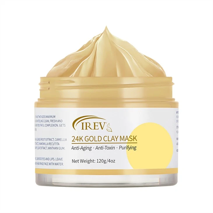 24K Gold Face Clay Mask