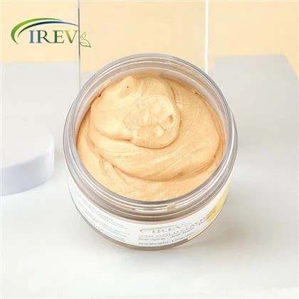 قناع الطين الذهب عيار 24 قيراط